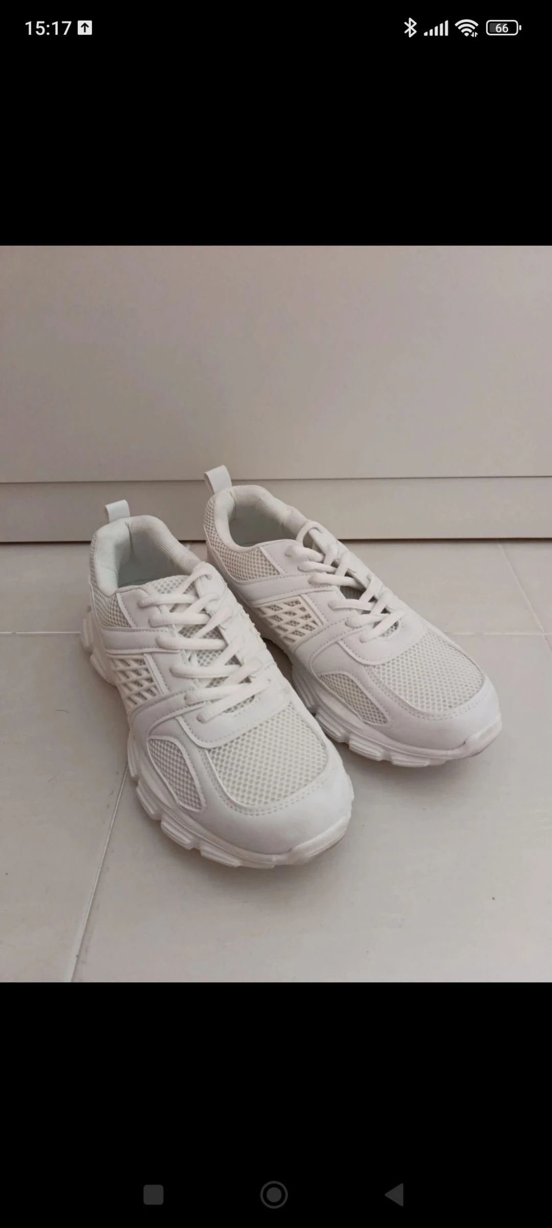 Zapatillas blancas talla 40